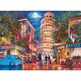 Ravensburger - Puzzle strazile din Pisa 500 piese design nou Ravensburger - 1